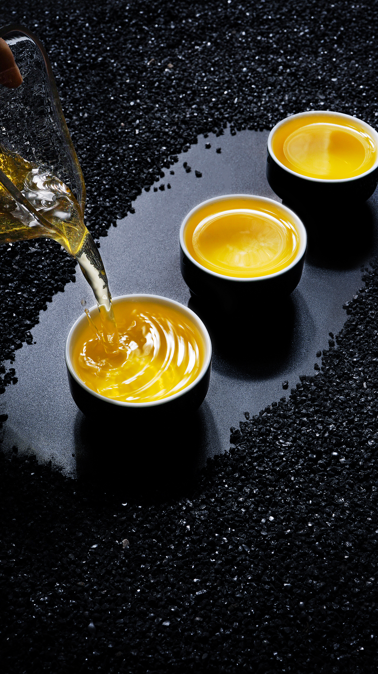 茶叶拍摄茶汤摄影