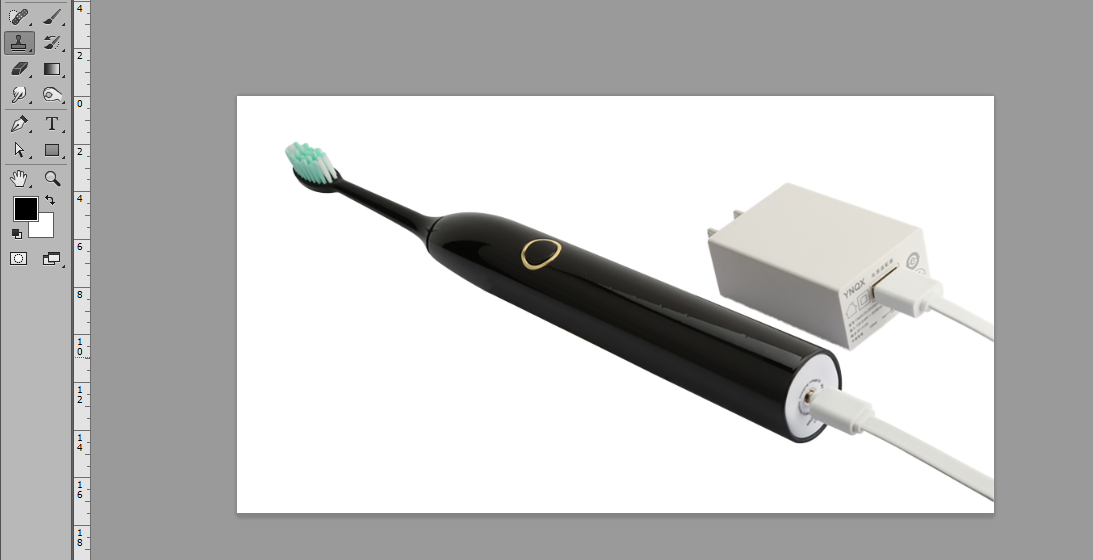 PS-练习精修电子产品电动牙刷教程