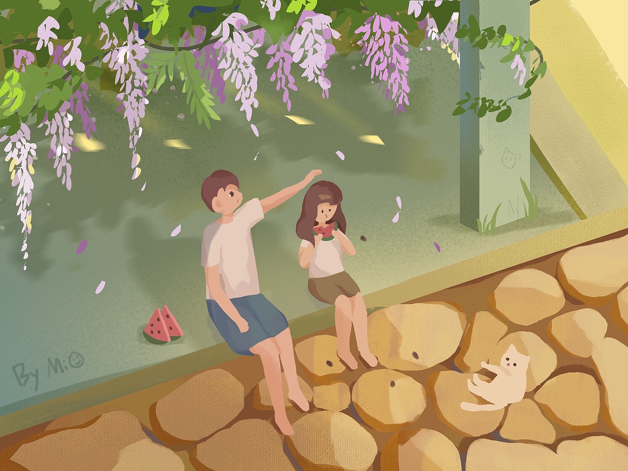 一段时间里的画（图ZMzAyNjk5NDgw） - 儿童插画 - 站酷设计师咪袄Mio原创素材 - 站酷ZCOOL
