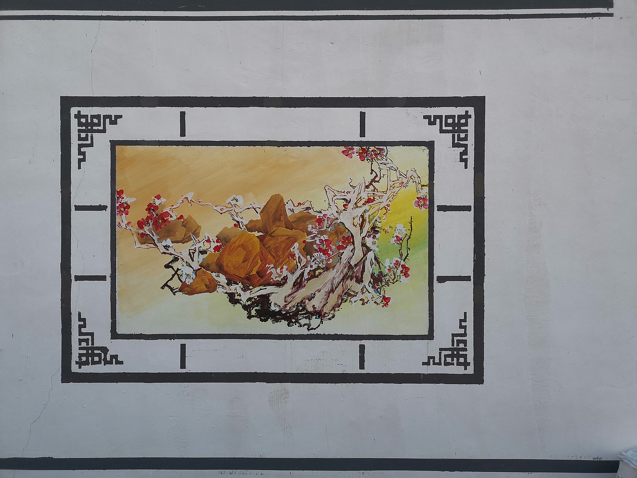 日照文化墙壁画,手绘墙,幼儿园彩绘,墙体彩绘,景观