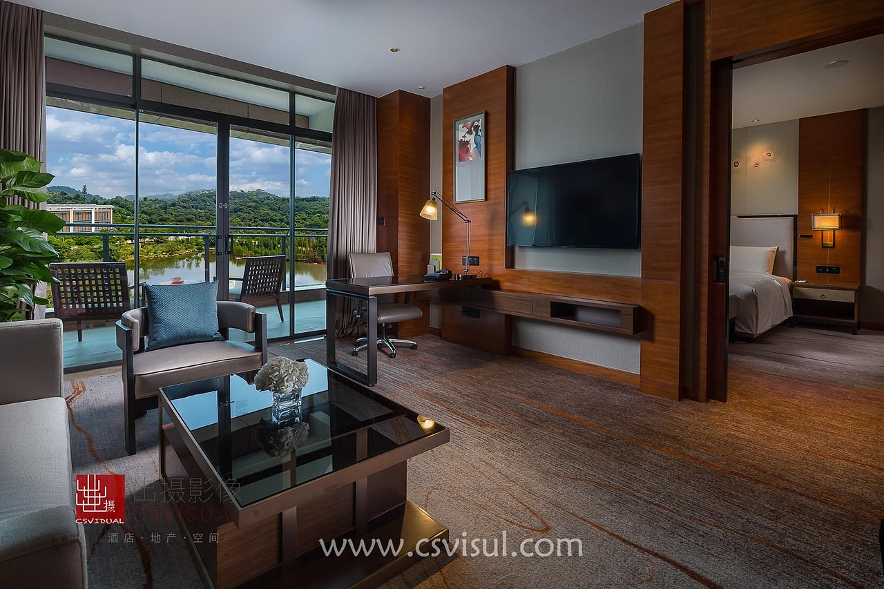 酒店摄影-Hilton-广州汇华DOUBLETREE