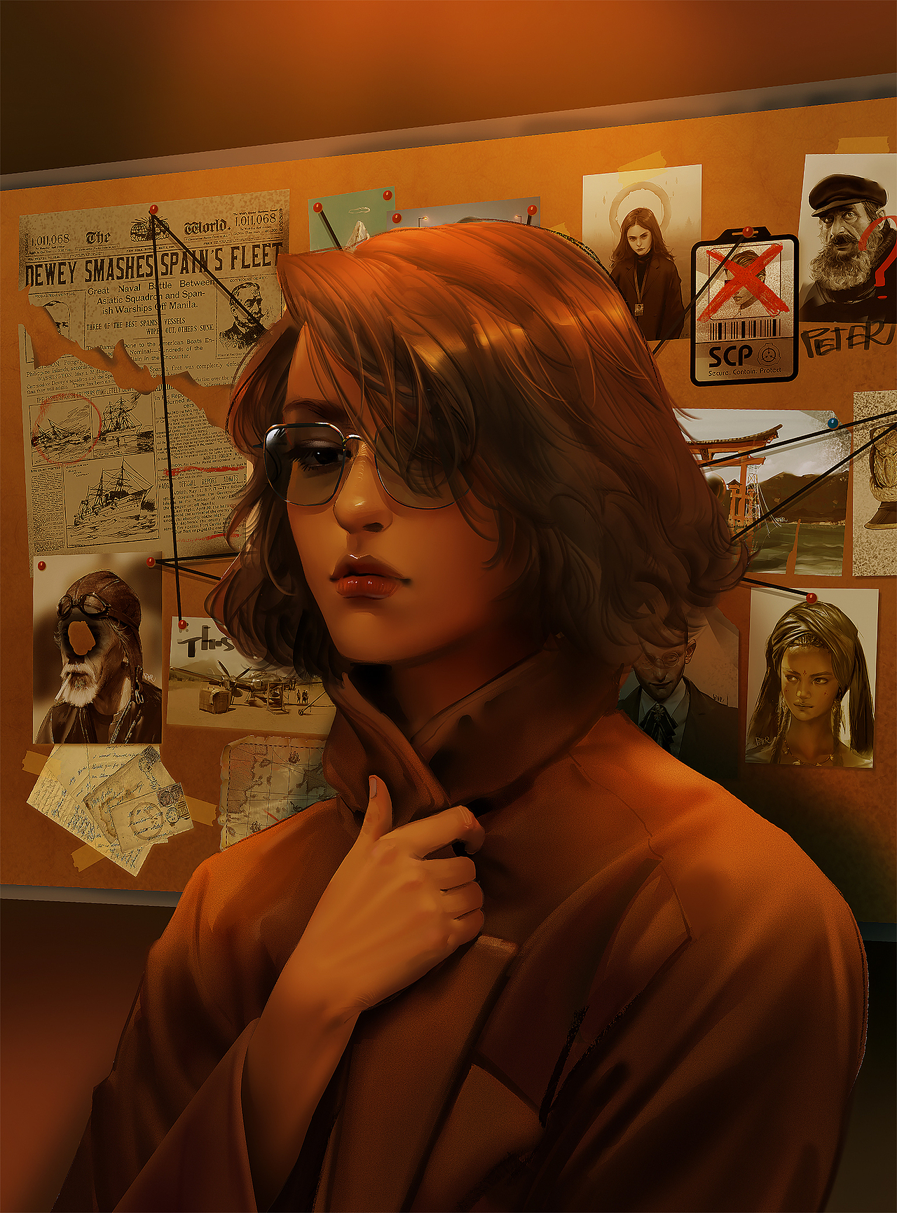 最近有些迷恋神秘学。（图ZMjU2NTExNTgw） - 商业插画 - 站酷设计师Peter肖吉原创素材 - 站酷ZCOOL