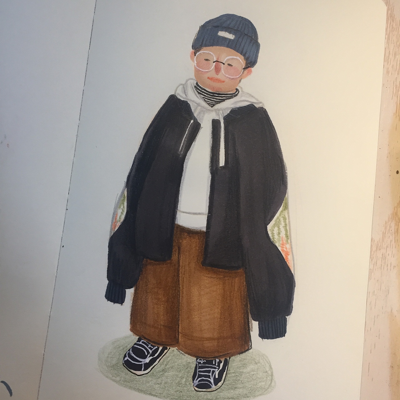 近日无聊插画（图ZODcxNDExMjA=） - 创作习作 - 站酷设计师马上吃包子原创素材 - 站酷ZCOOL