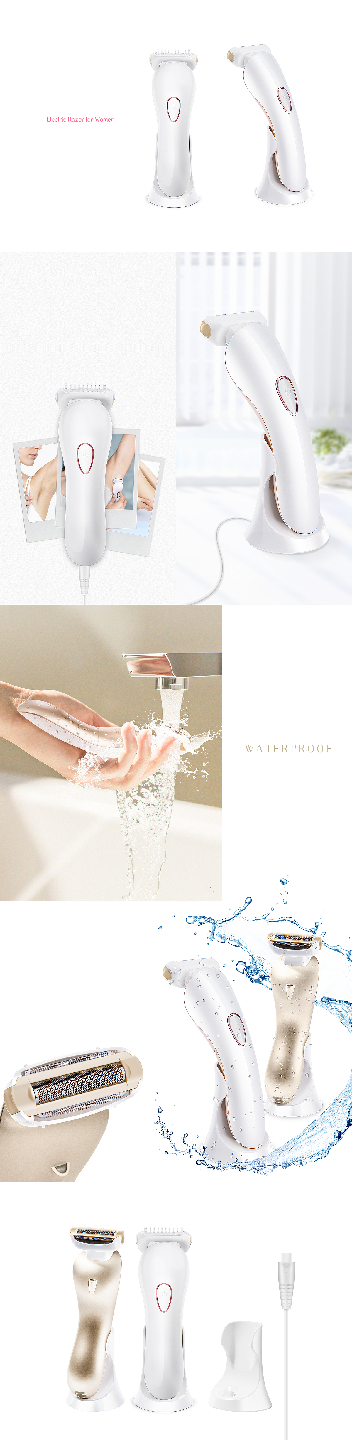 (跨境電商-亞馬遜) 女性剃毛器 產(chǎn)品圖片（圖ZMTMzNjk1MjYw） - 修圖/后期 - 站酷設(shè)計(jì)師ganhaikun原創(chuàng)素材 - 站酷ZCOOL