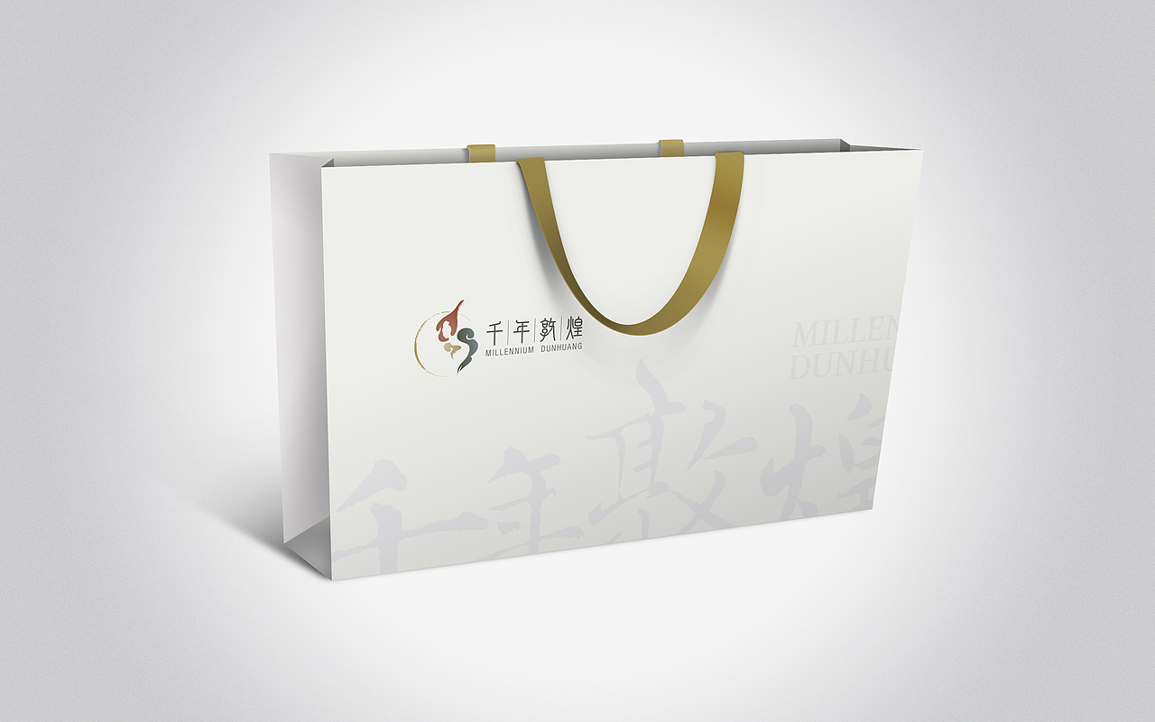 千年敦煌 logo 设计