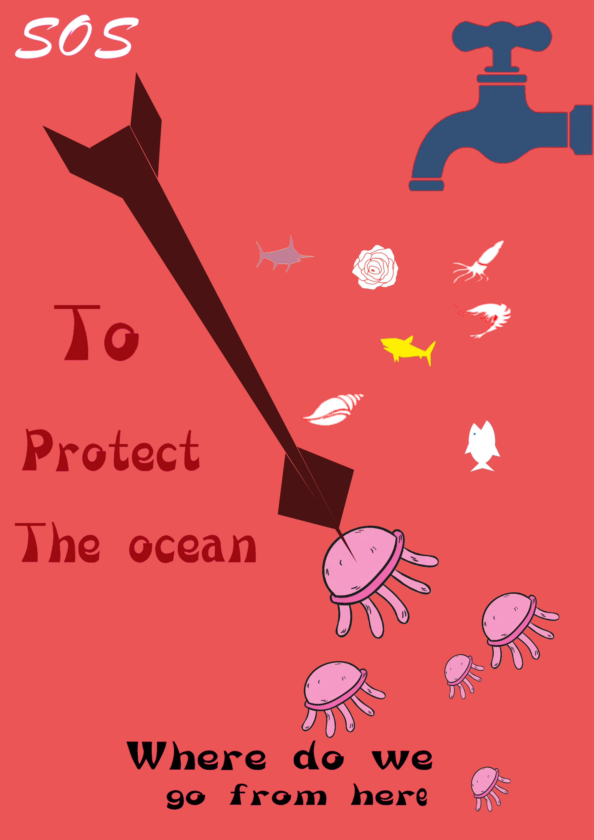 保护海洋海报作品欣赏图片