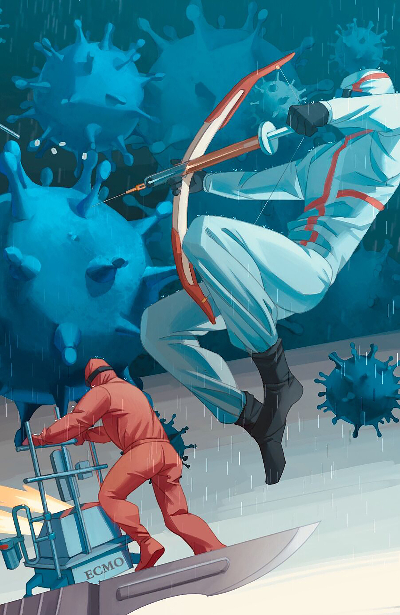 战疫情抗战新冠状病毒