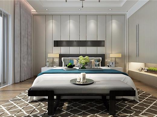 600平米中铁生态城混搭风格别墅装修案例