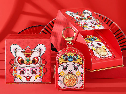 足金999財(cái)迷兔零錢包掛件（個(gè)人主頁-ZNTg0NzczNTI=） - 其他平面 - 站酷設(shè)計(jì)師Z619956204原創(chuàng)素材 - 站酷ZCOOL