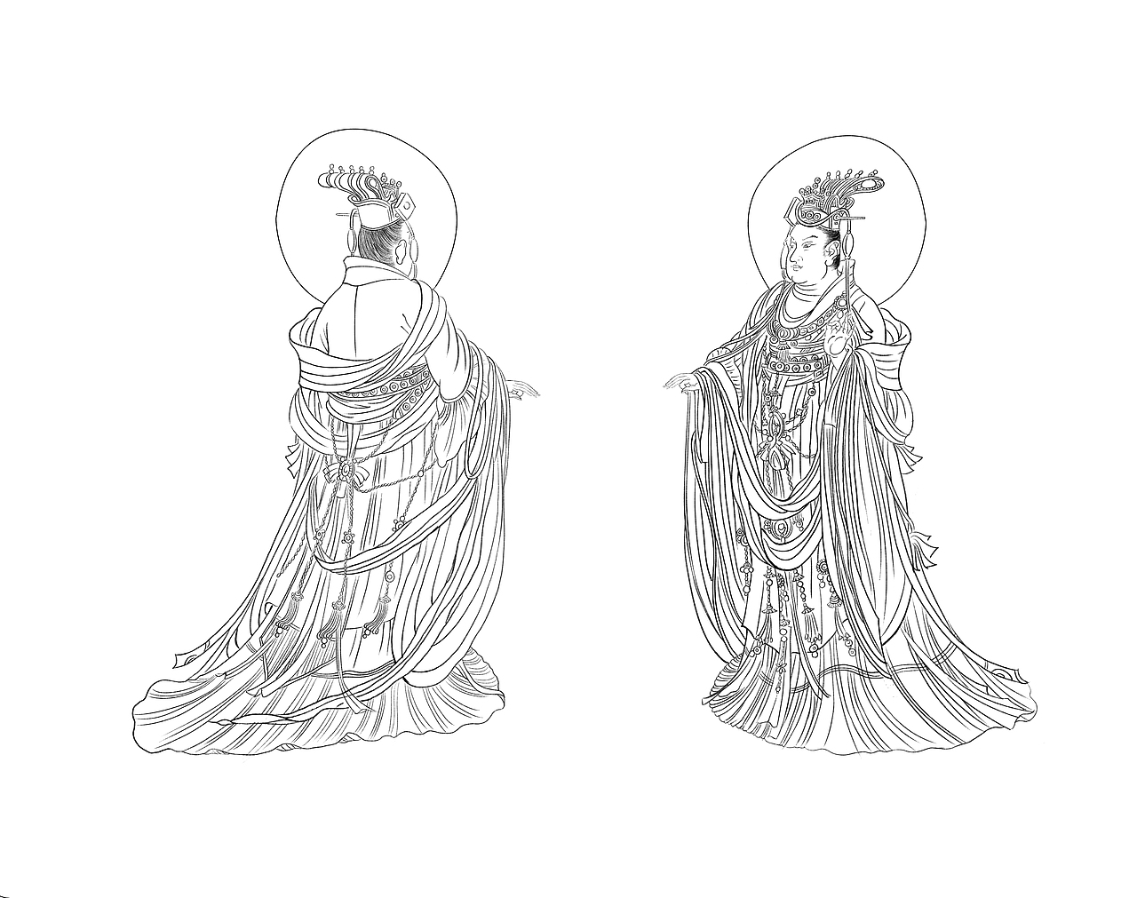 三维白描动画八十七神仙卷