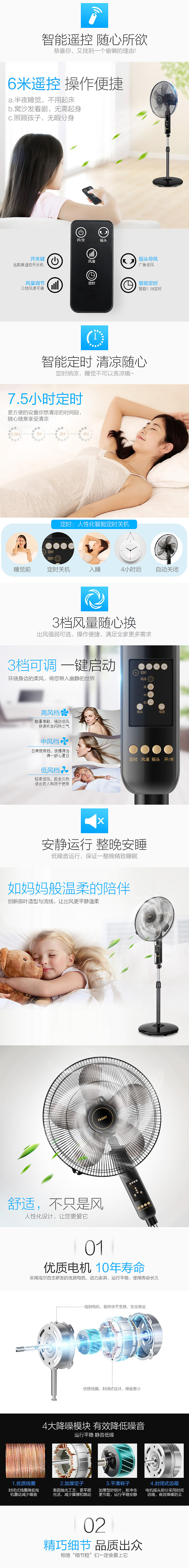 电风扇详情页（图ZNzgxNTU2NTI=） - 电商 - 站酷设计师是肥九吖原创素材 - 站酷ZCOOL