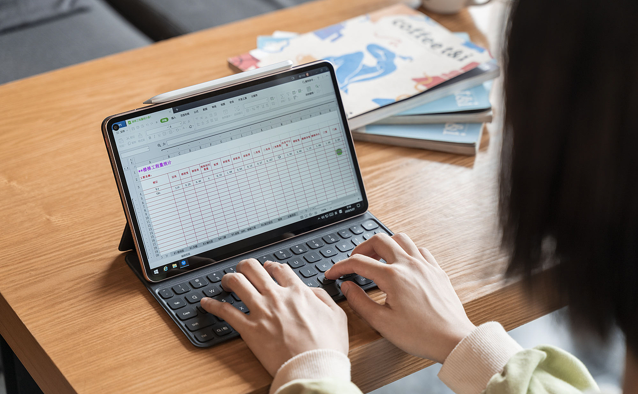 华为MatePad Pro 5G 丹霞橙