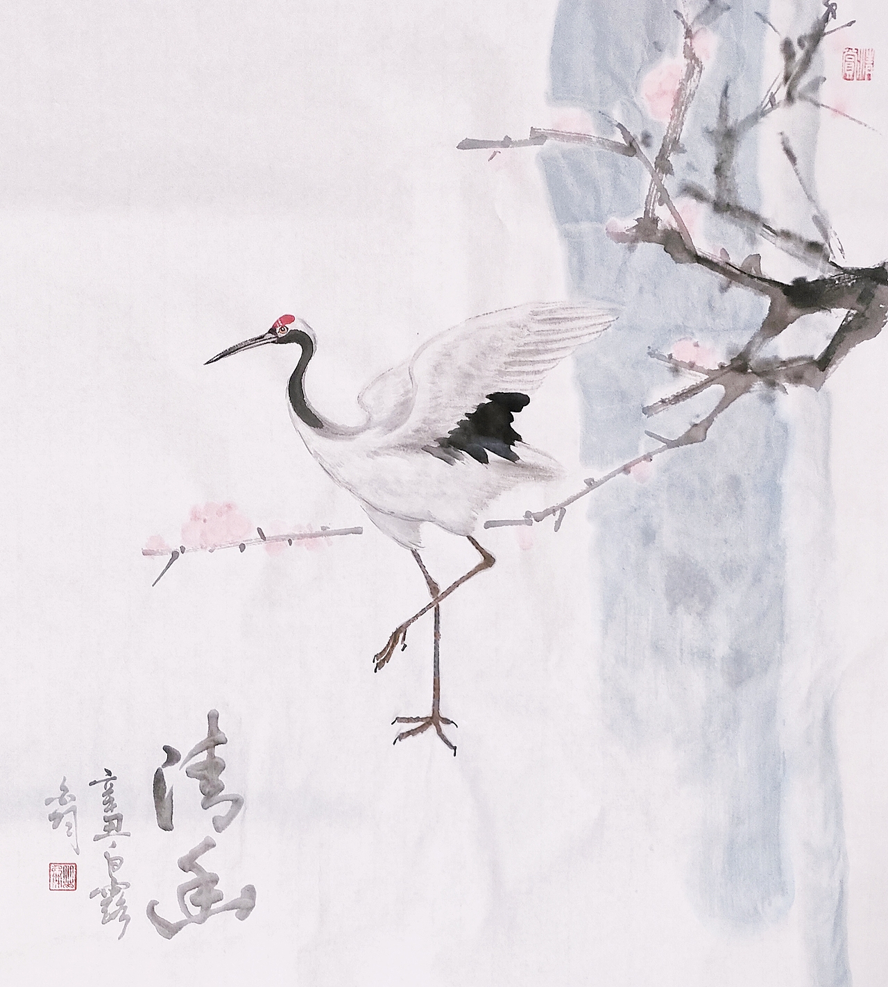 鹤（图ZMjc4OTEyNjI0） - 绘画 - 站酷设计师不秋草堂原创素材 - 站酷ZCOOL