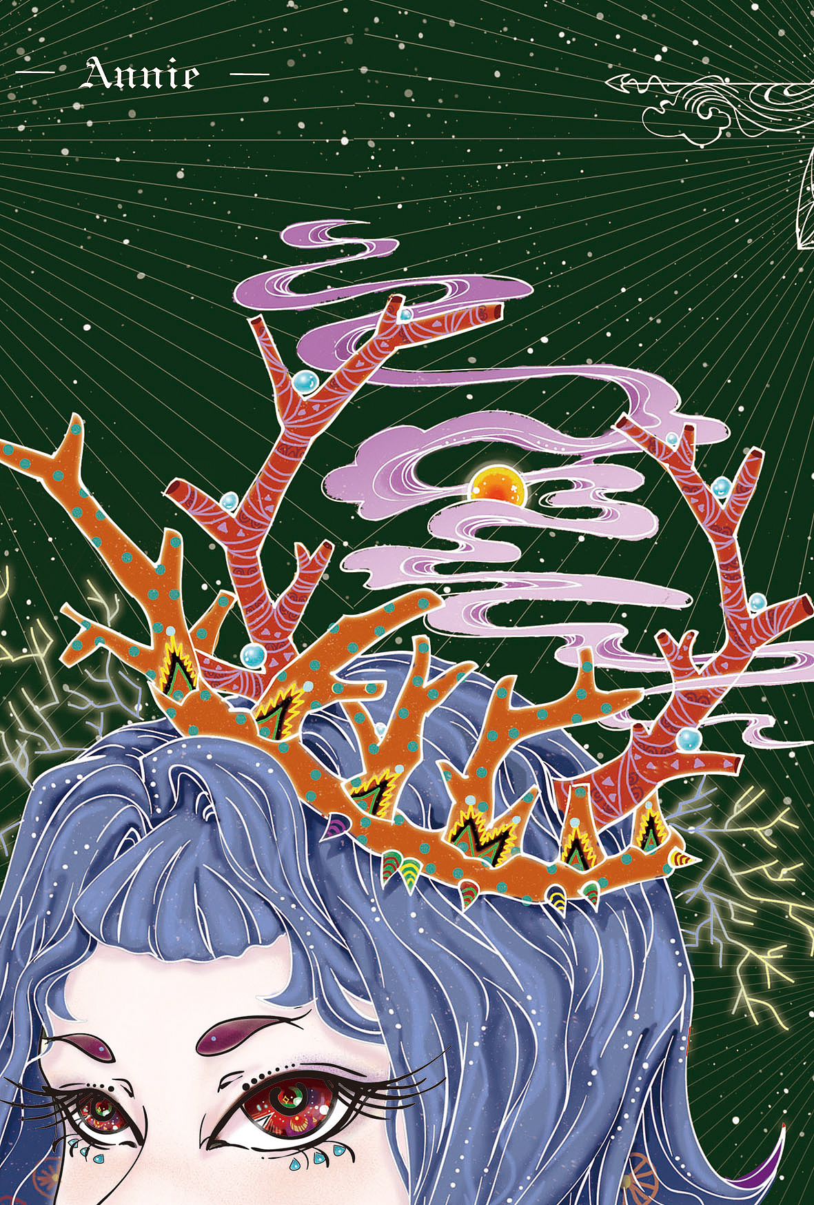 【毕设】海之塚(原创*海洋生物系列插画)之 明信片