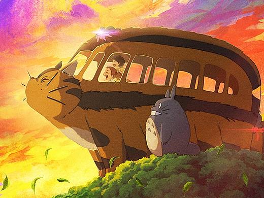 龙猫-“童年的天空”海报