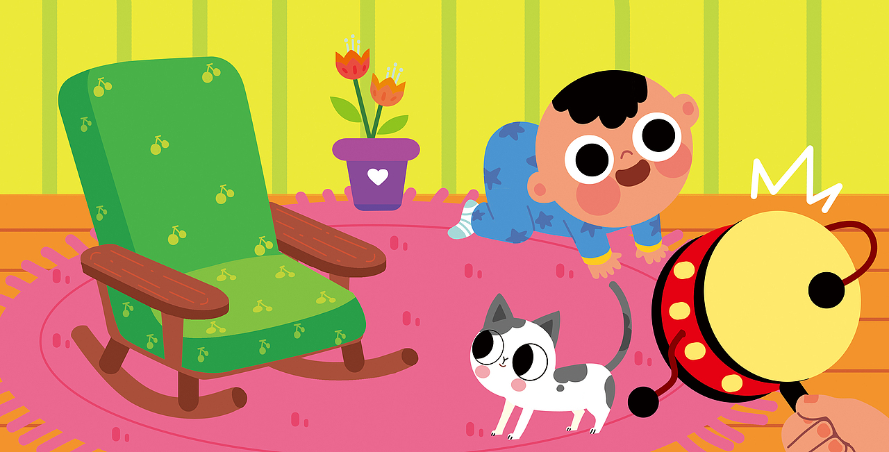 发声按键书（图ZMTY5MDI2ODk2） - 儿童插画 - 站酷设计师白开水工作室原创素材 - 站酷ZCOOL