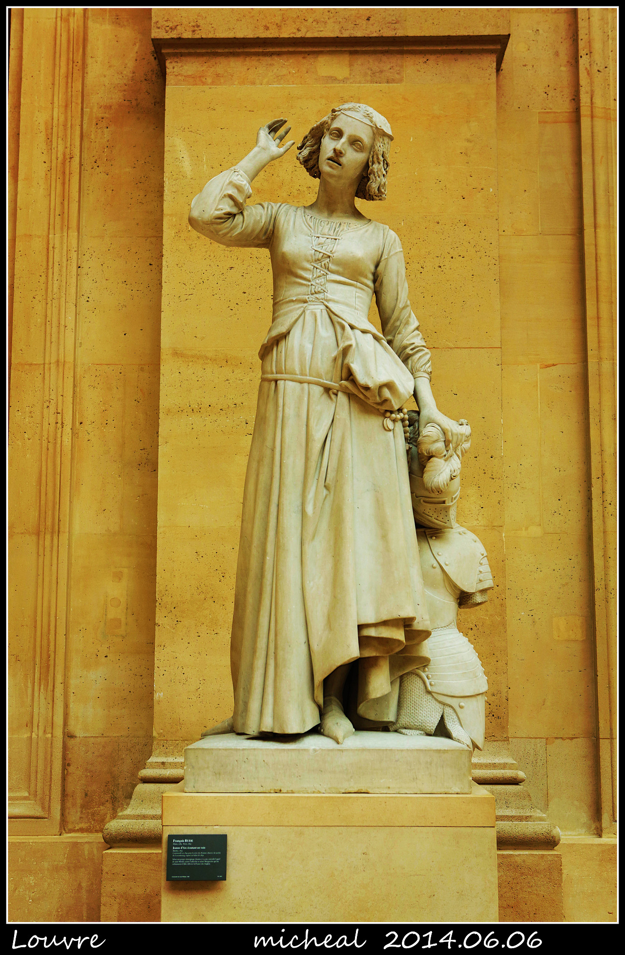 圣女贞德倾听圣母的声音,francois rude.