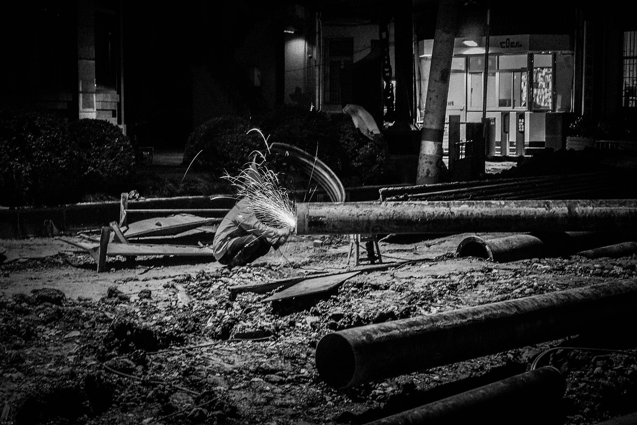 楊樹浦路施工工地紀實（圖ZMjg1ODQwNDA4） - 人文/紀實攝影 - 站酷設(shè)計師北方一陣風原創(chuàng)素材 - 站酷ZCOOL