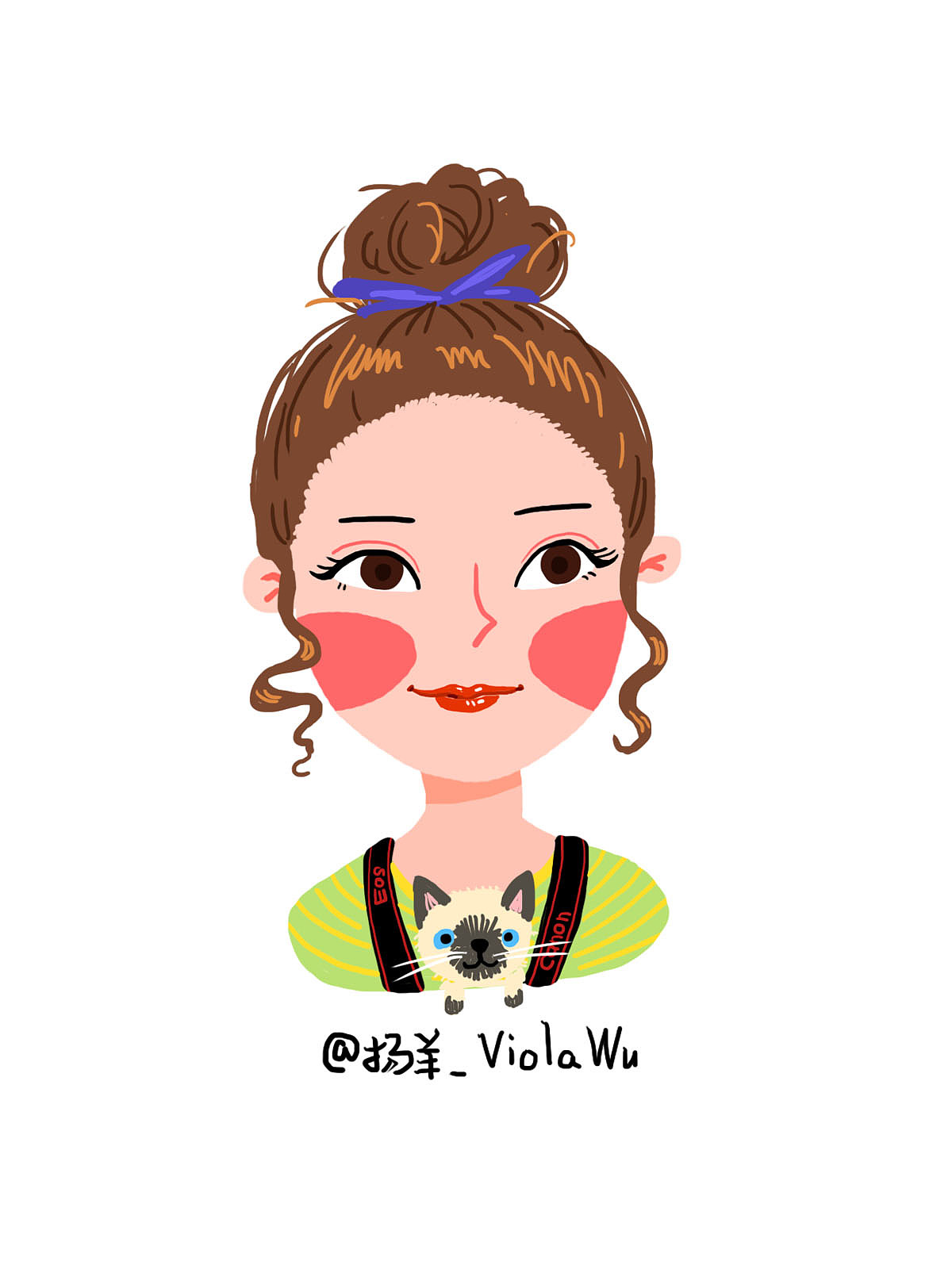 一组头像～可爱嘛～？（图ZNjA4NzEwNTY=） - 商业插画 - 站酷设计师FiveLambs原创素材 - 站酷ZCOOL