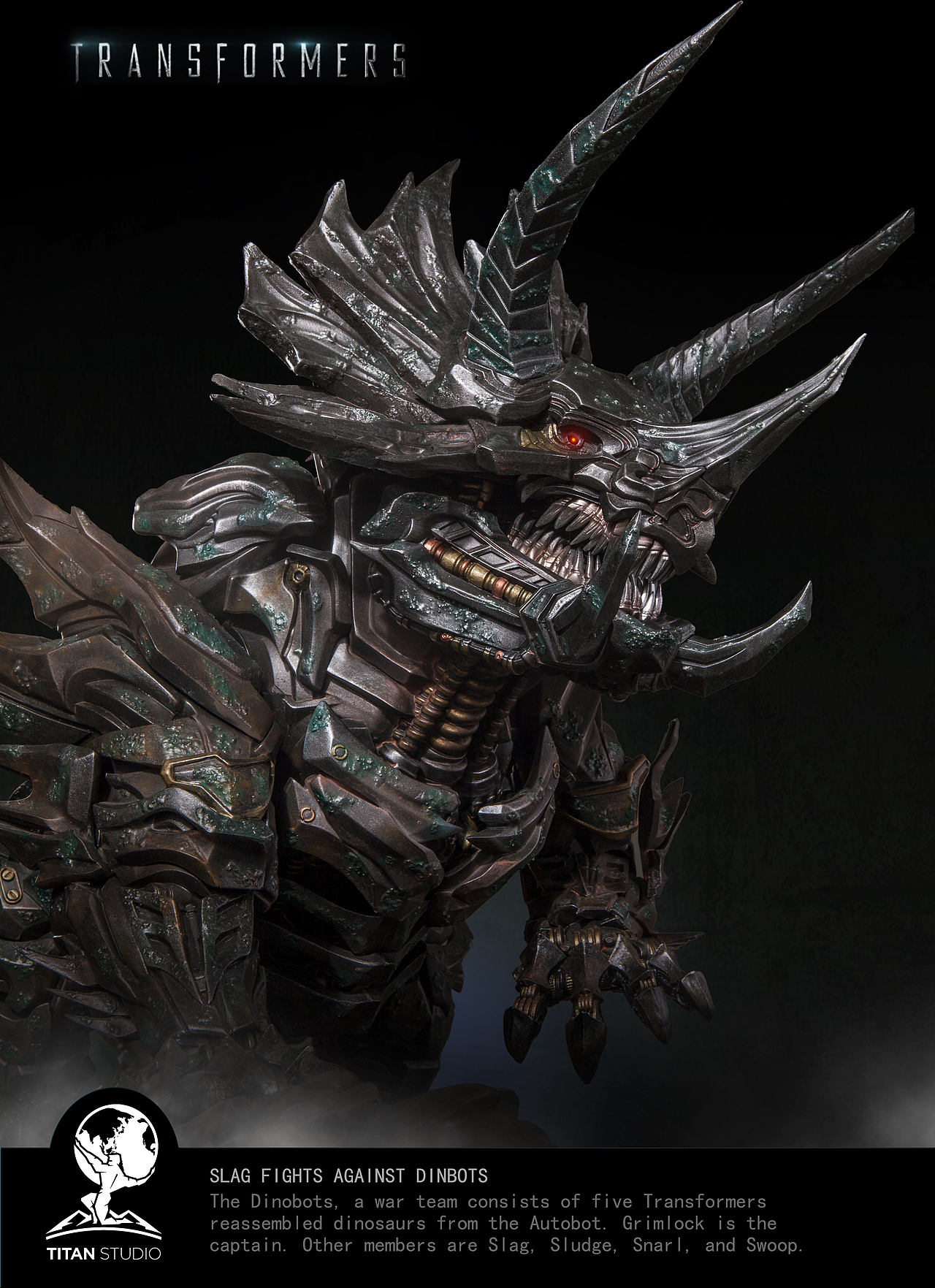 泰坦创作i变形金刚铁渣