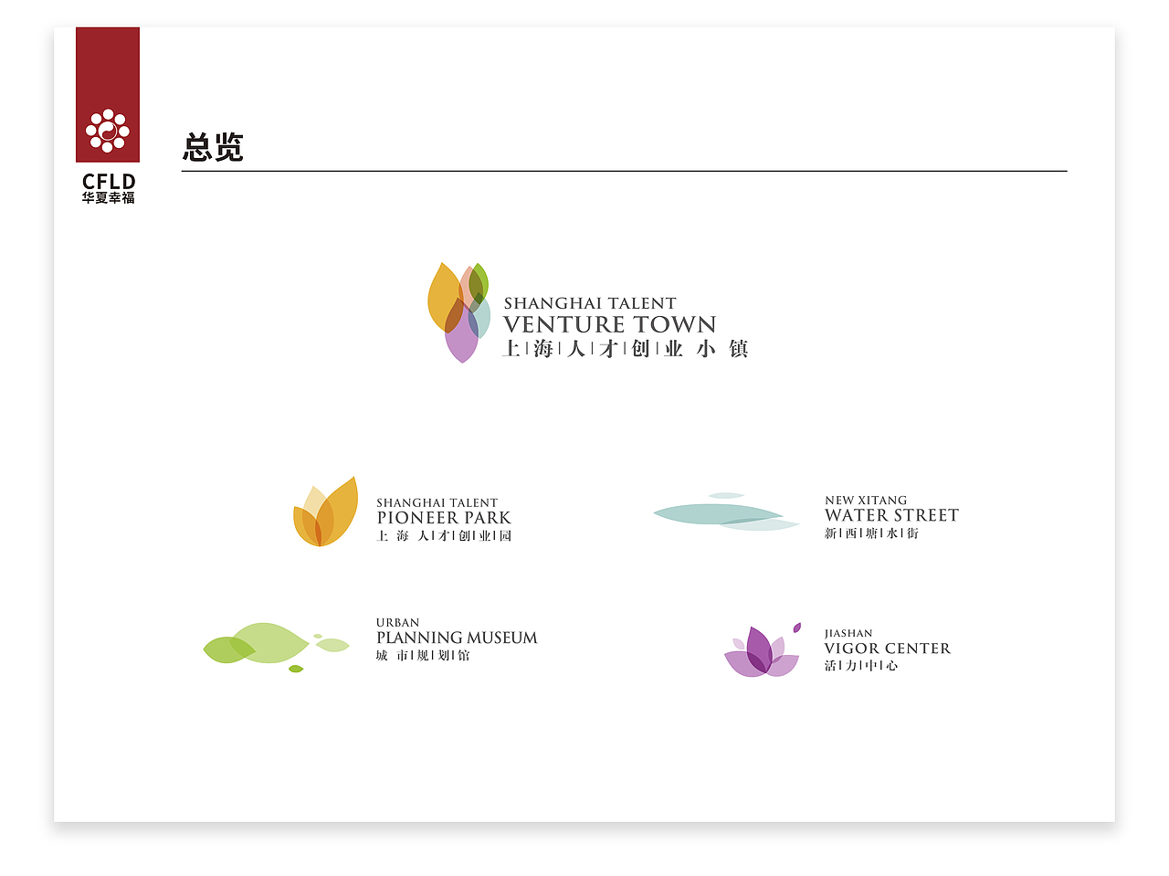 人才创业小镇主/副LOGO设计