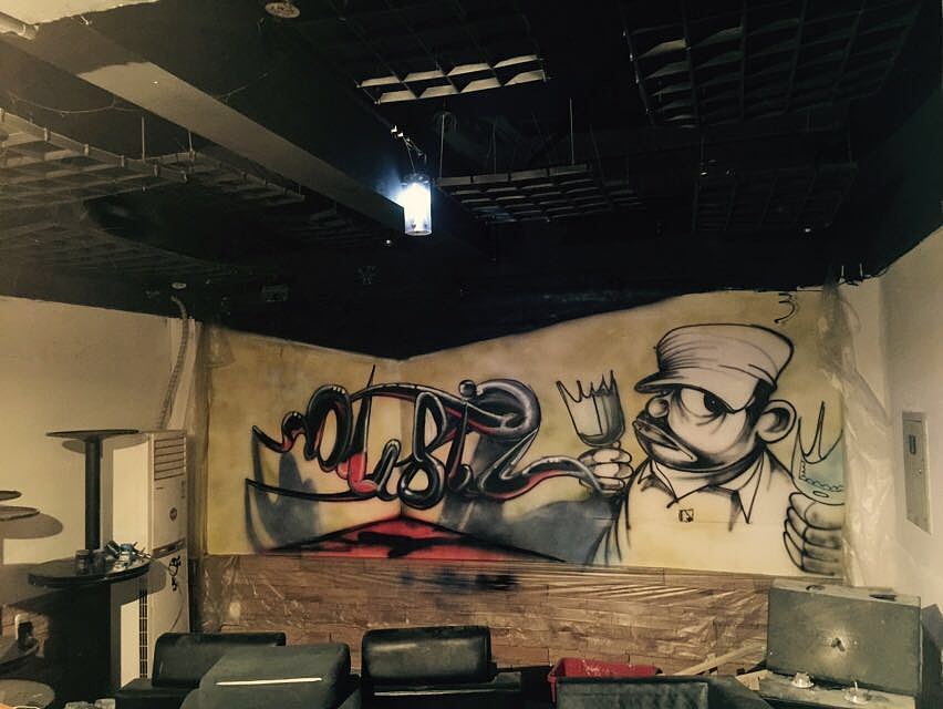 酒店墙绘,ktv墙绘,酒吧墙绘,街头墙绘,创意涂鸦