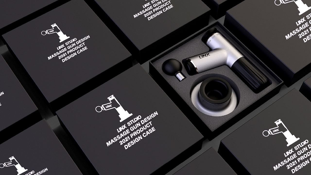MASSAGE GUN 按摩枪-产品设计