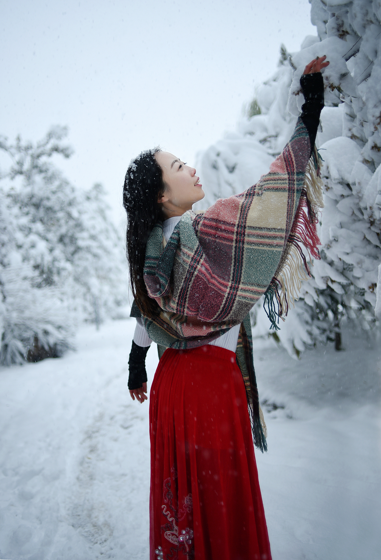 best小霞-雪景（图ZNjQyMTY2NTI=） - 人像摄影 - 站酷设计师best小霞原创素材 - 站酷ZCOOL