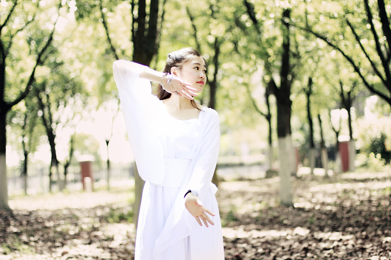 #古装-清纯#古装人物摄影紫霞小龙女写真