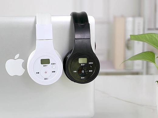 耳机|听力考试耳机|详情设计|主图静物拍摄