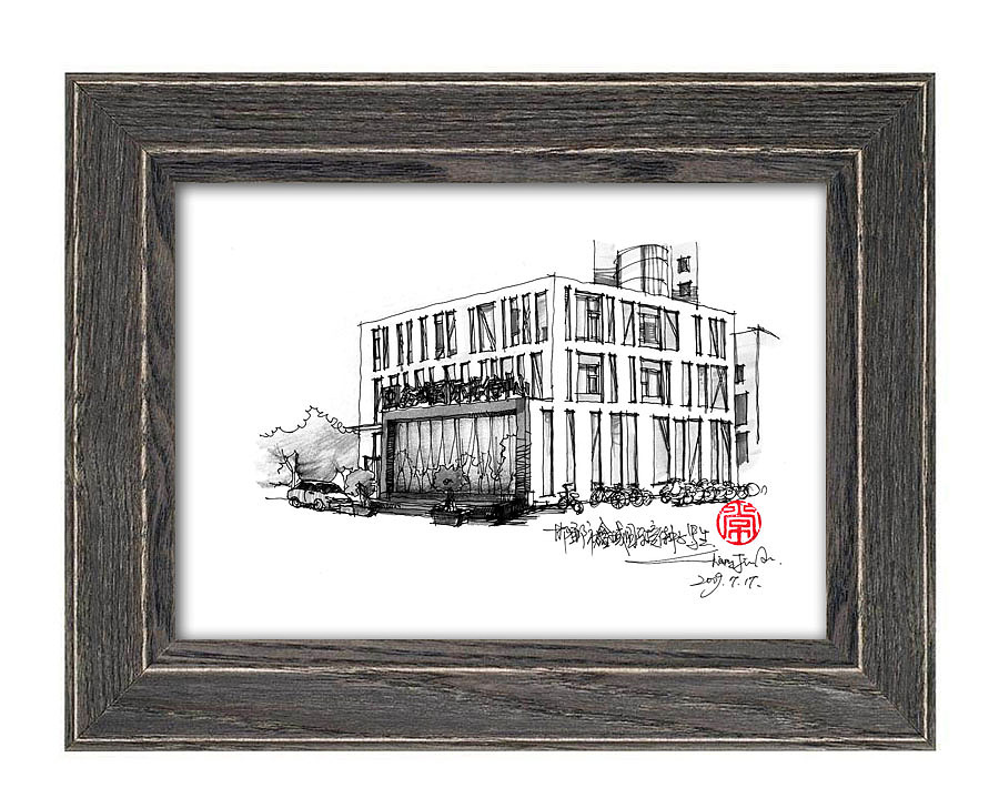 邯郸建筑手绘【十】其他建筑