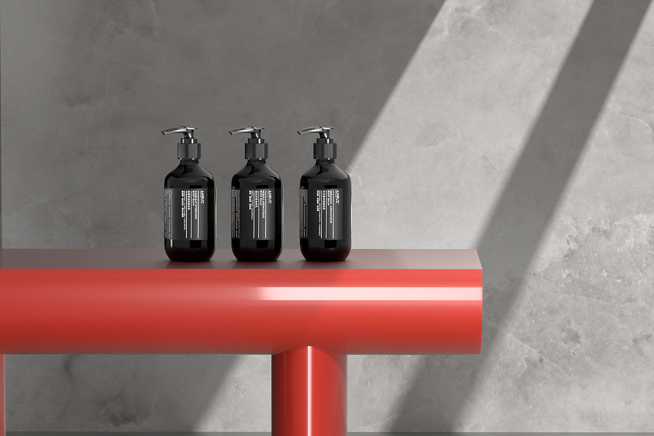 洗护品牌设计2021渲染