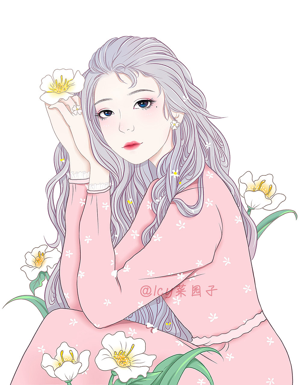 今日春分~（图ZMTA4Njk3ODE2） - 商业插画 - 站酷设计师菜园子lcy原创素材 - 站酷ZCOOL