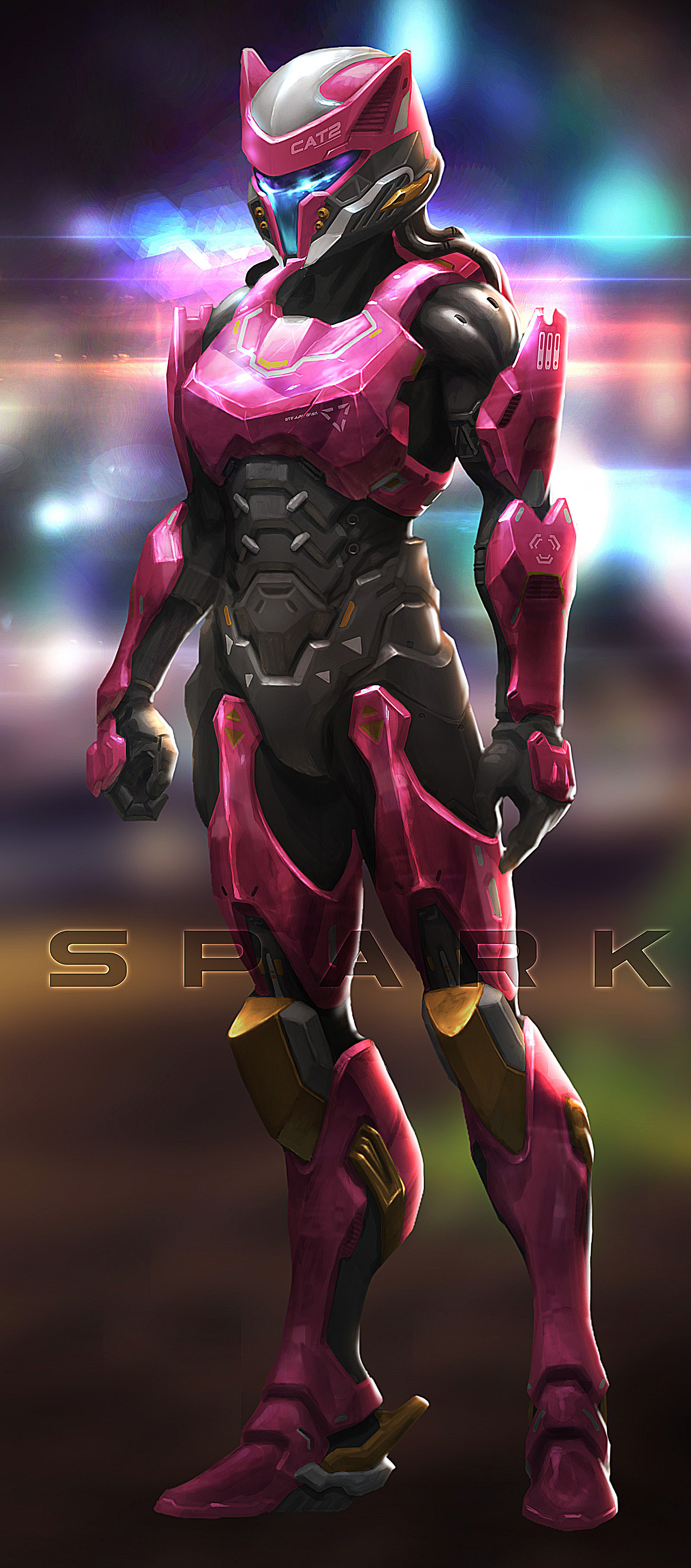 赛博朋克士兵附带步骤图