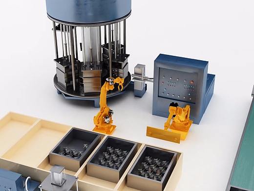 追忆动画 工厂流水线动画