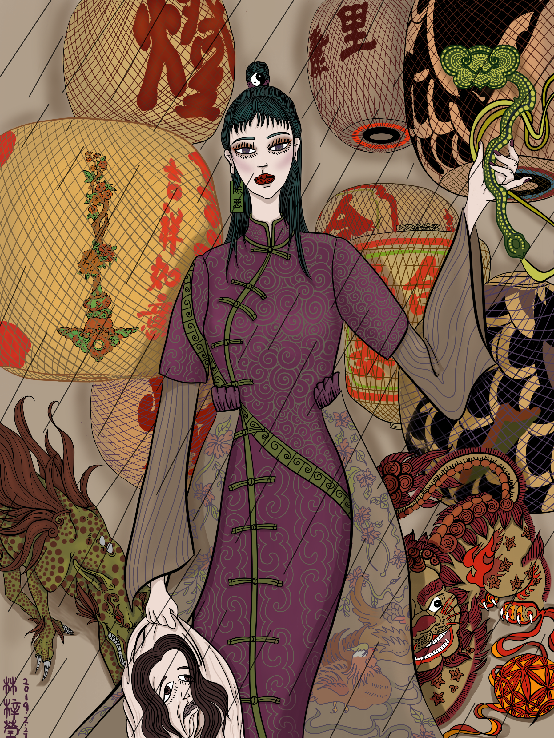 蜕变|插画|其他插画|linziyoi - 原创作品 - 站酷 (zcool)