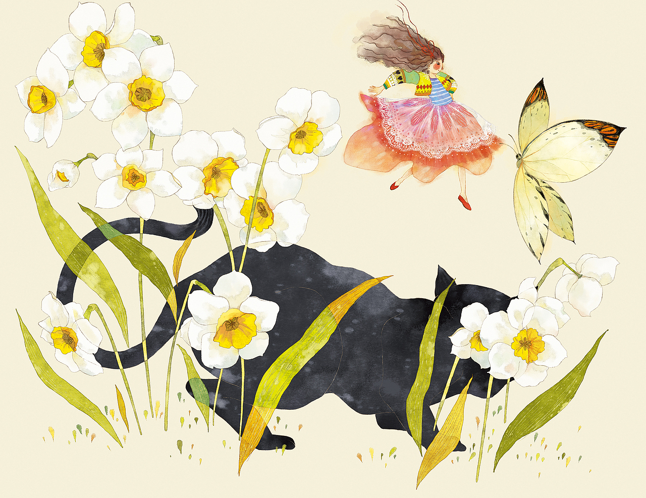 中国电力出版社 《小学生每日一读》封面（图ZNzY5NzQ1NTI=） - 儿童插画 - 站酷设计师月光下的懒猫一溪原创素材 - 站酷ZCOOL