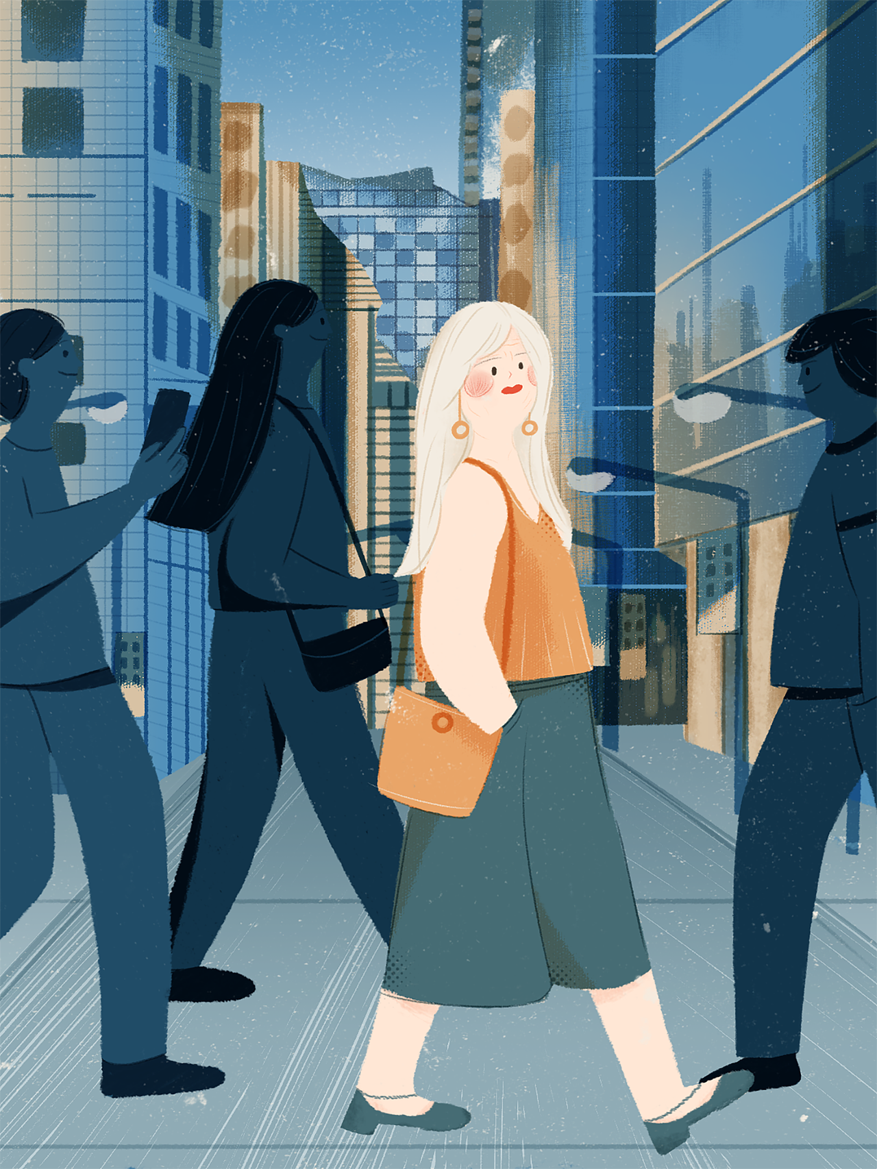 没有人会特别看你