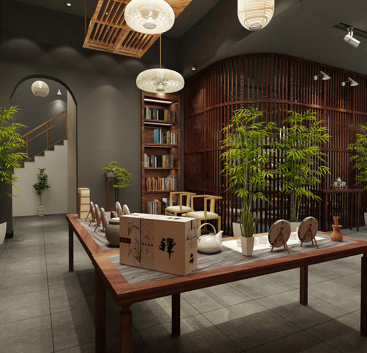 A cup of tea/一盏茶---茶室