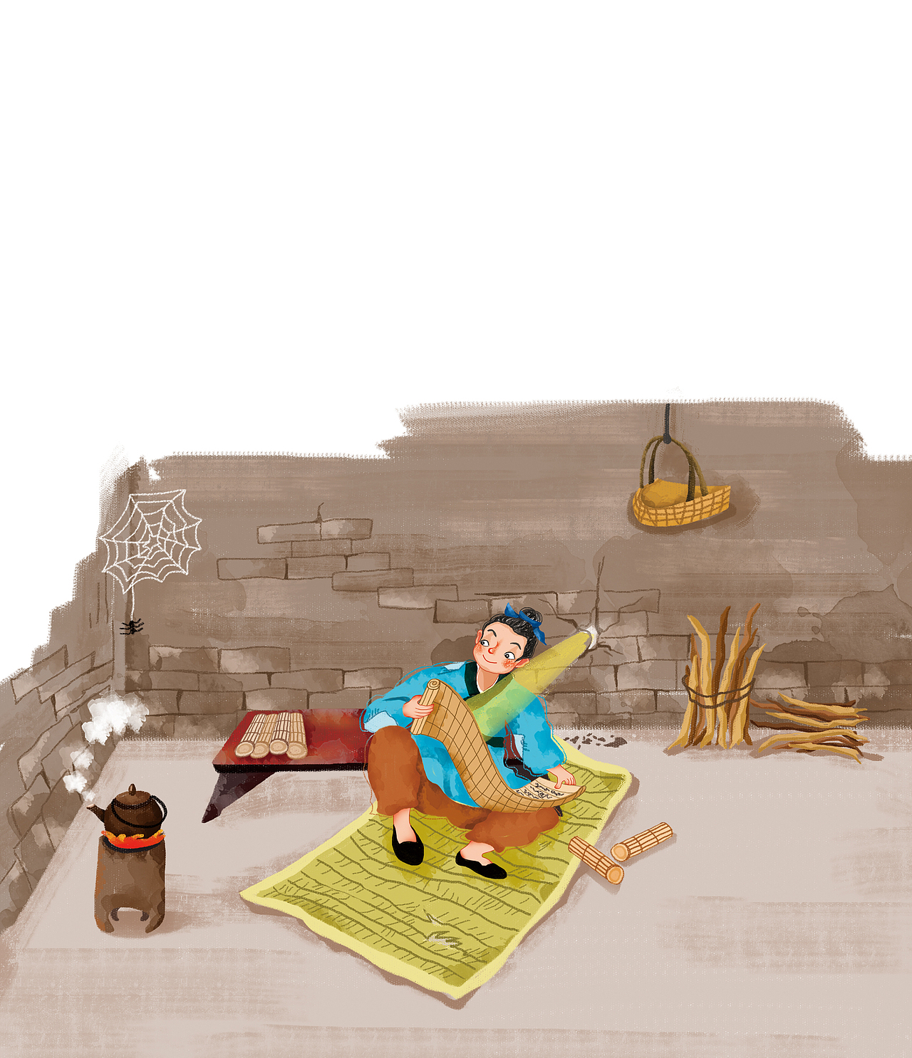 古代成语故事插画