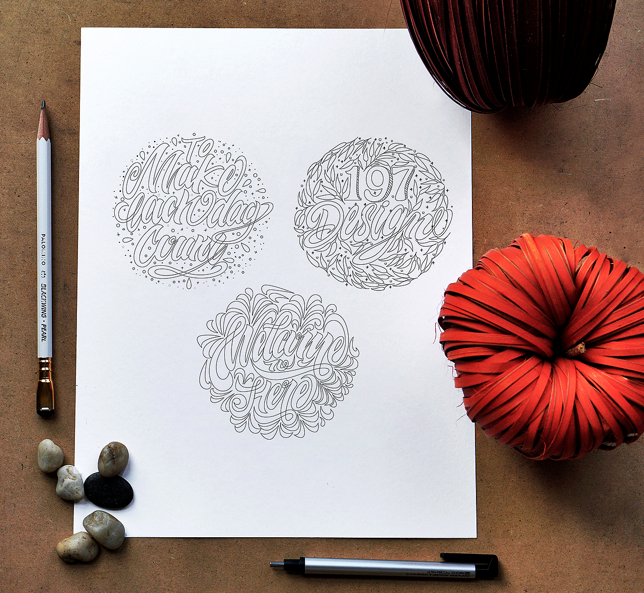 手写英文 —— Hand Lettering