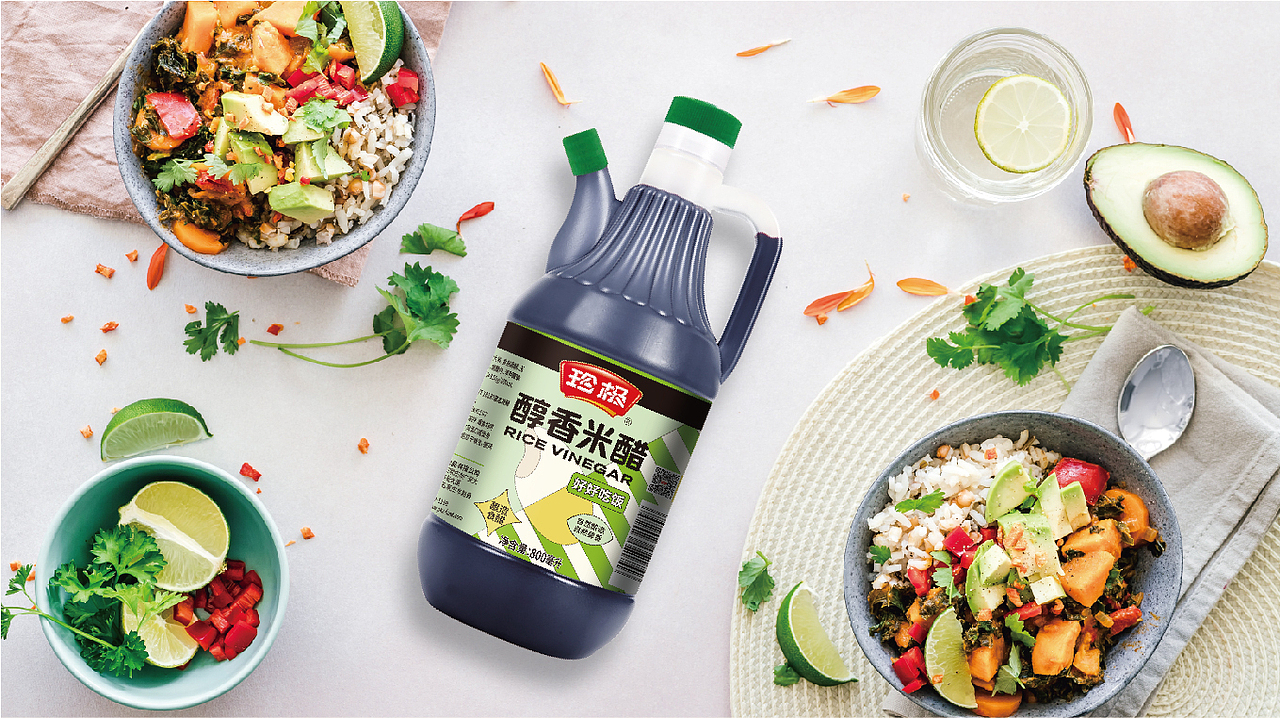 珍极醇香米醋、料酒 丨 CALLBACK.DESIGN 超表达设计（图ZMjc0MDYxNzky） - 包装 - 站酷设计师超表达设计原创素材 - 站酷ZCOOL