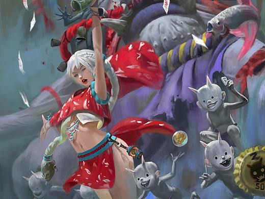 插画临摹（个人主页-ZMzc3NzIxNTI=） - 创作习作 - 站酷设计师王乐平wlp原创素材 - 站酷ZCOOL
