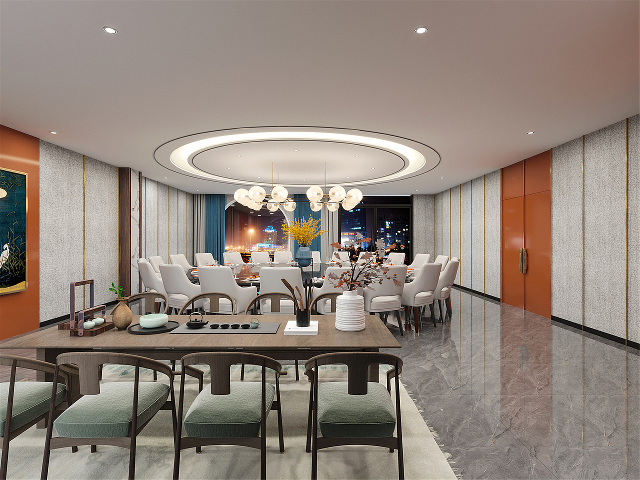 美食城设计效果