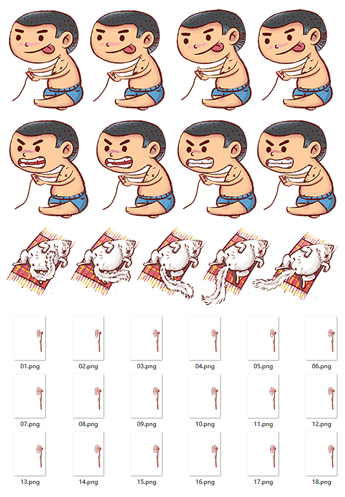 打游戏（图ZNTc2OTY2MDQ=） - 创作习作 - 站酷设计师李健秋原创素材 - 站酷ZCOOL