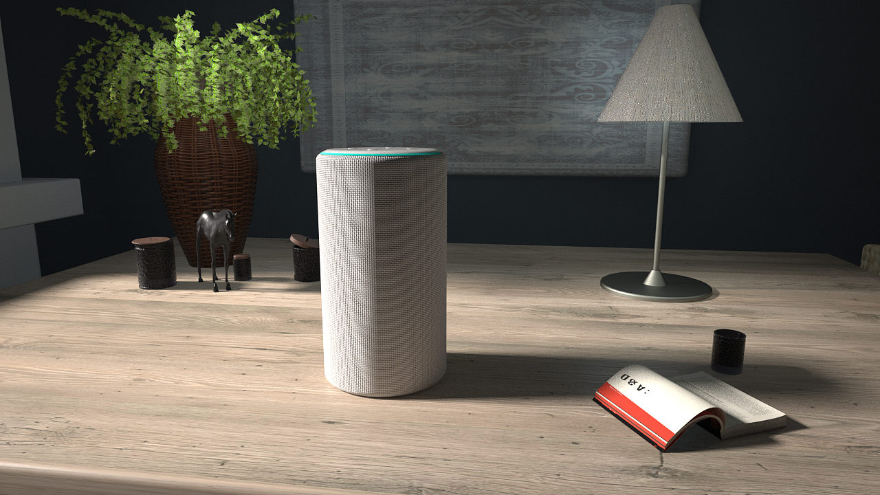 C4D智能音响动画