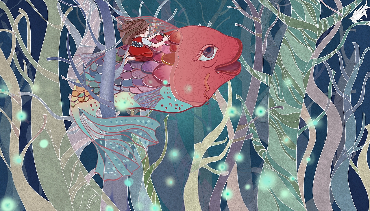 《境》毕业设计—绘本插画