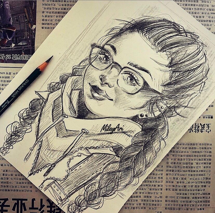 2020上半年-插画练习记录1⃣️（图ZMjE1OTA2MTY4） - 创作习作 - 站酷设计师MileyAri肉丸子原创素材 - 站酷ZCOOL
