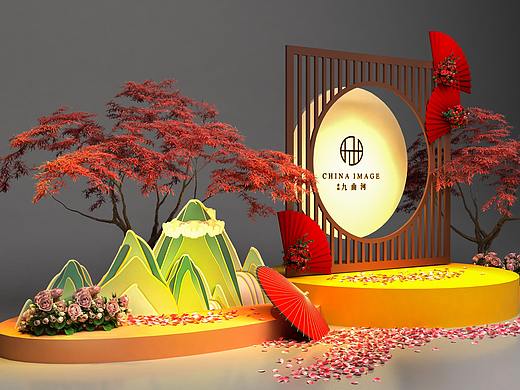 创意房地产堆头签到美陈