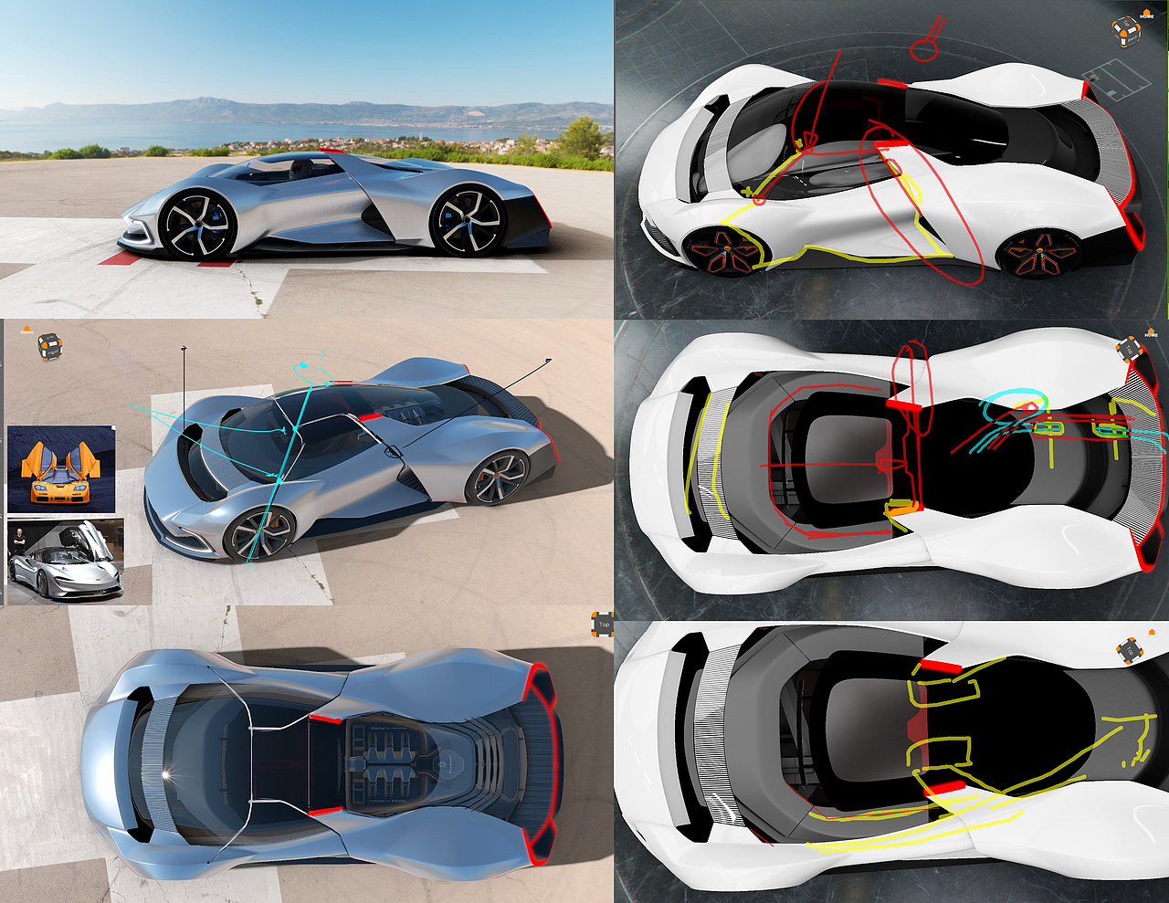 >Fordzilla P1< 福特欧洲网络虚拟游戏赛车设计(2020)（图ZMjM2NjcwMTQw） - 机械/交通 - 站酷设计师benn原创素材 - 站酷ZCOOL